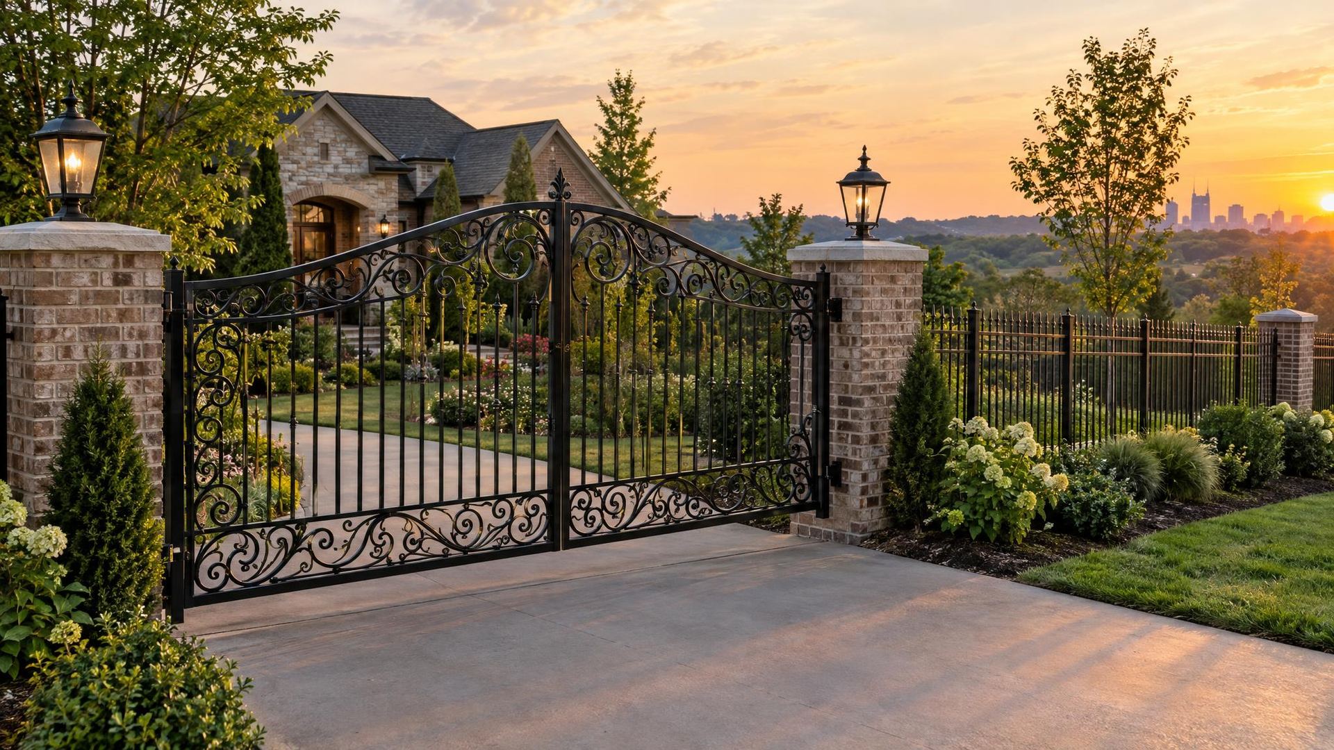 Custom gates and ornamental iron