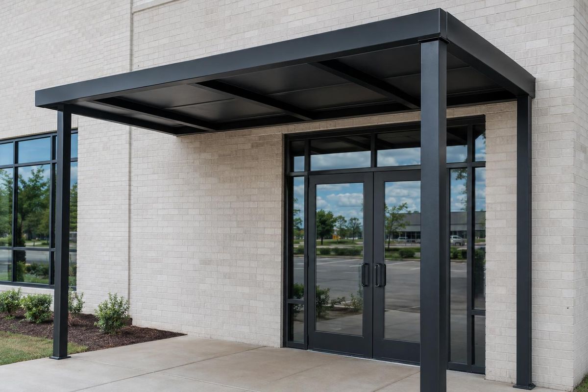 Steel Canopies & Awnings